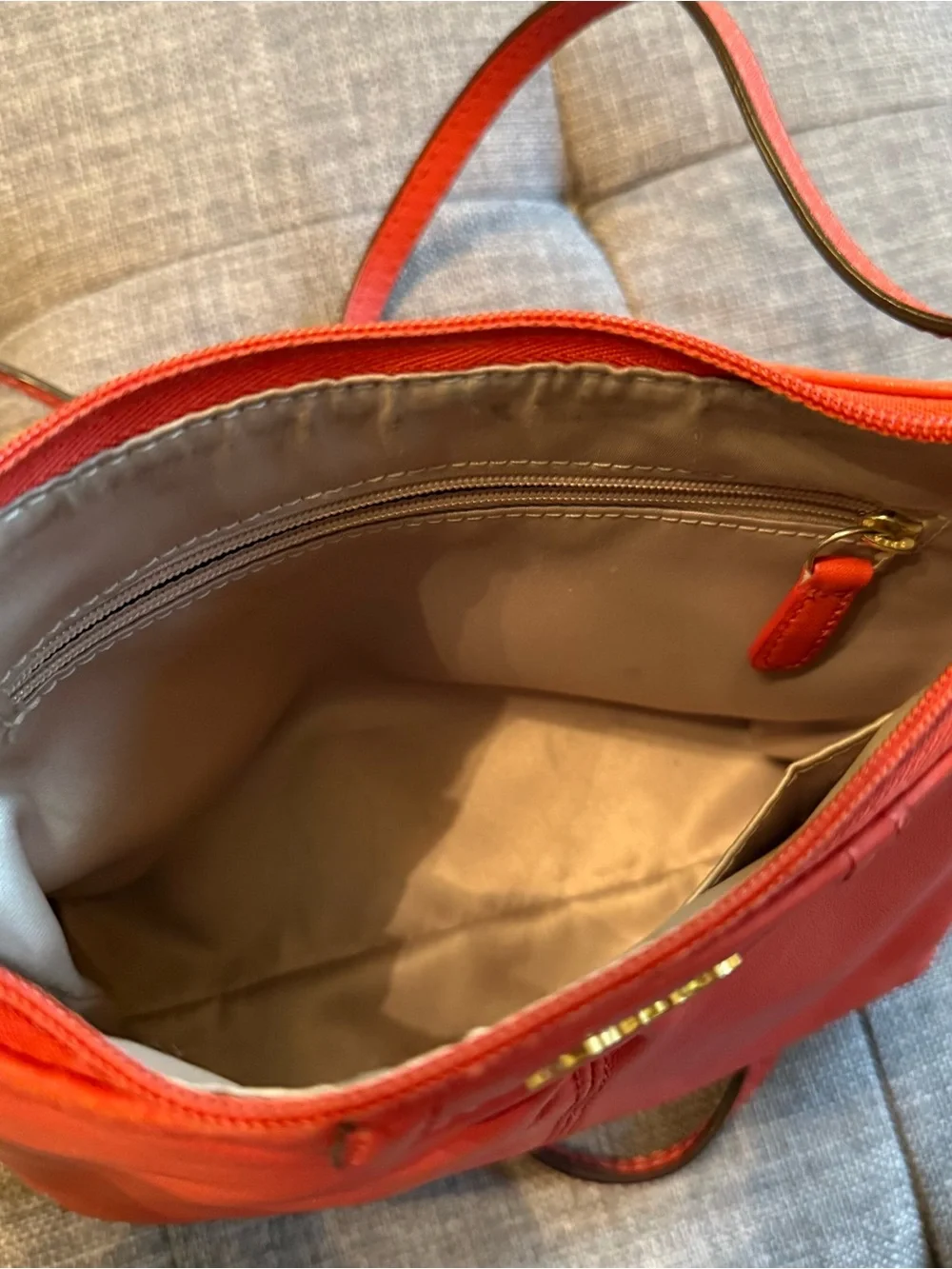 Coach Red/Orange Crossbody